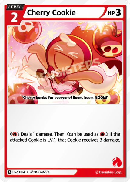 Cherry Cookie - BS2-004 - C
