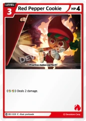 Red Pepper Cookie - BS1-020 - C