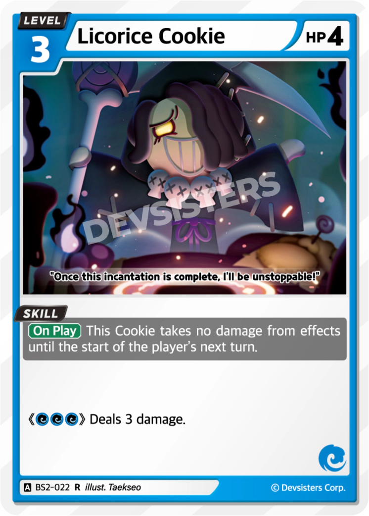 Licorice Cookie - BS2-022 - R