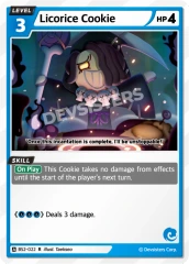 Licorice Cookie - BS2-022 - R