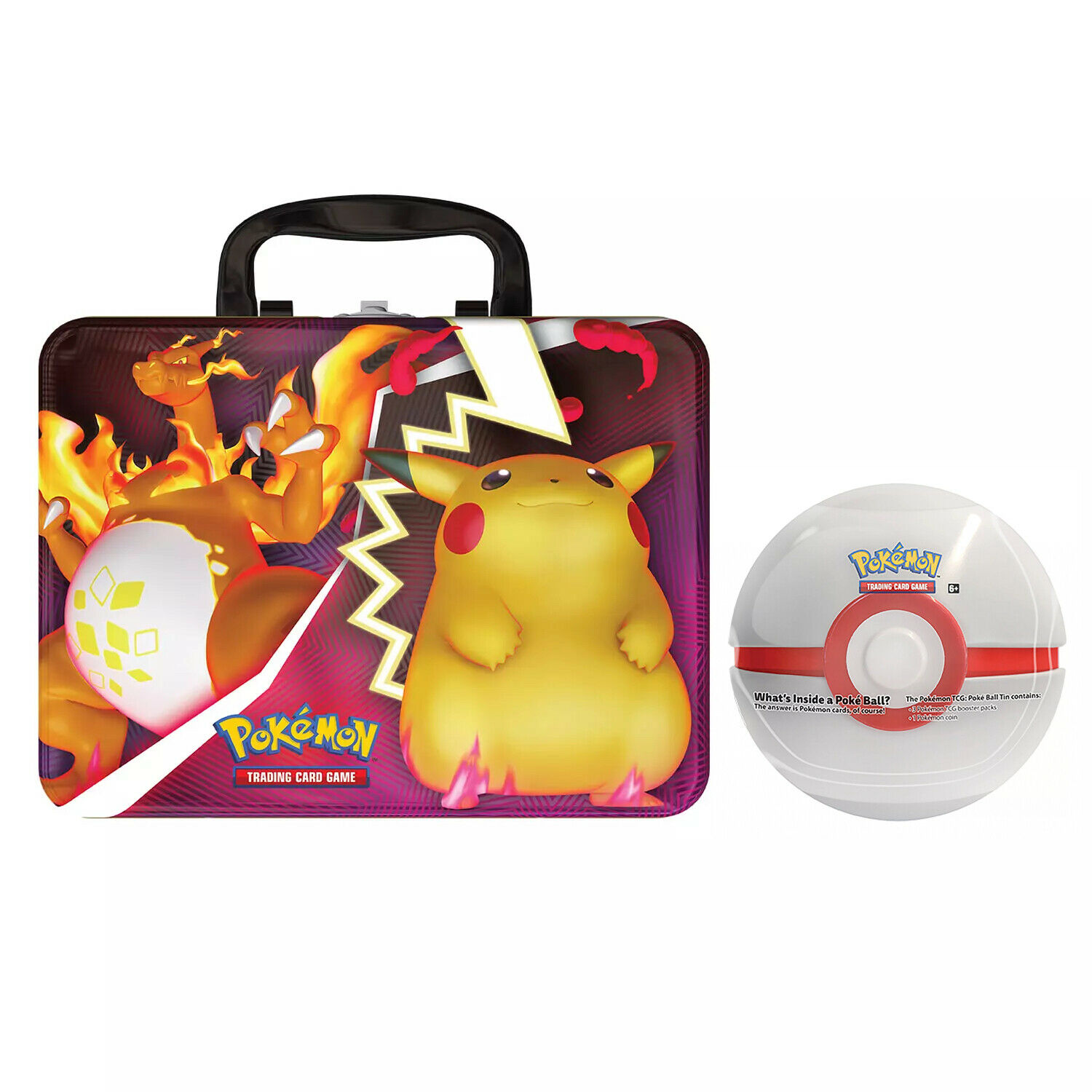 Pokemon TCG Fall 2020 Collectors Chest Tin Lunchbox & Premier Ball