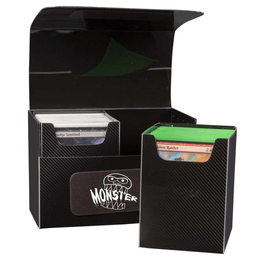 XL Double Deck Box - Black (Holds 200)