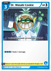 Dr. Wasabi Cookie - ST4-003 - U
