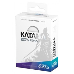 Katana Sleeves Standard Size (100) - Transparent