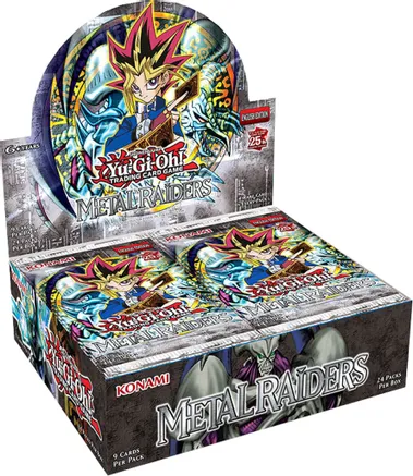 Metal Raiders Booster Box (25th Anniversary Reprint)