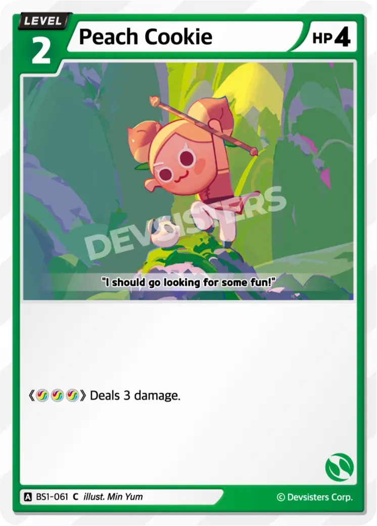 Peach Cookie - BS1-061 - C