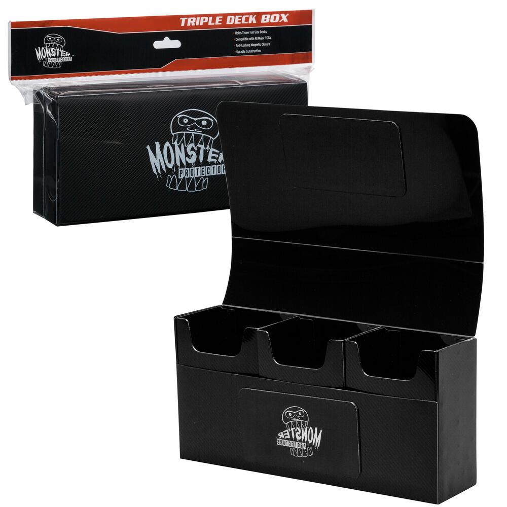 Triple Deck Box - Black (Holds 225)