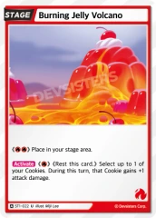 Burning Jelly Volcano - ST1-022 - U