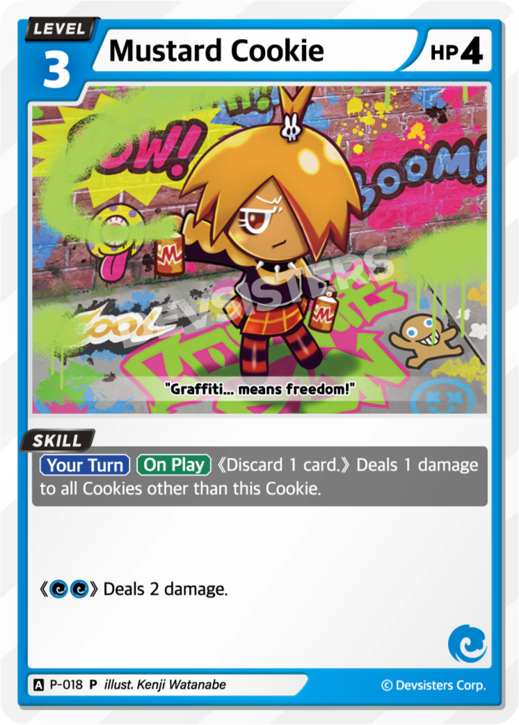 Mustard Cookie - P-018 - P