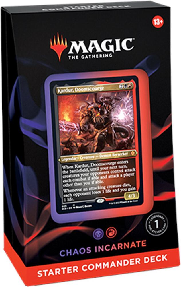 Magic: The Gathering - Starter Commander Deck - Chaos Incarnate