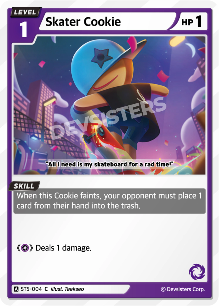 Skater Cookie - ST5-004 - C