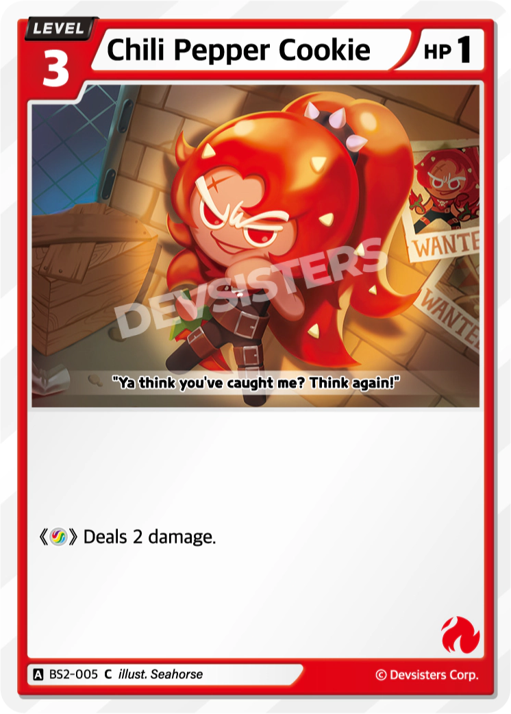 Chili Pepper Cookie - BS2-005 - C