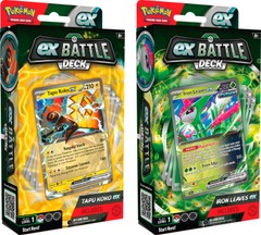 POKEMON EX BATTLE DECKS TAPU KOKO & IRON LEAVES