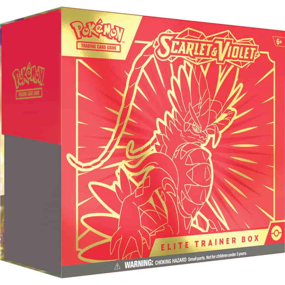 Scarlet and Violet Elite Trainer Box Koraidon