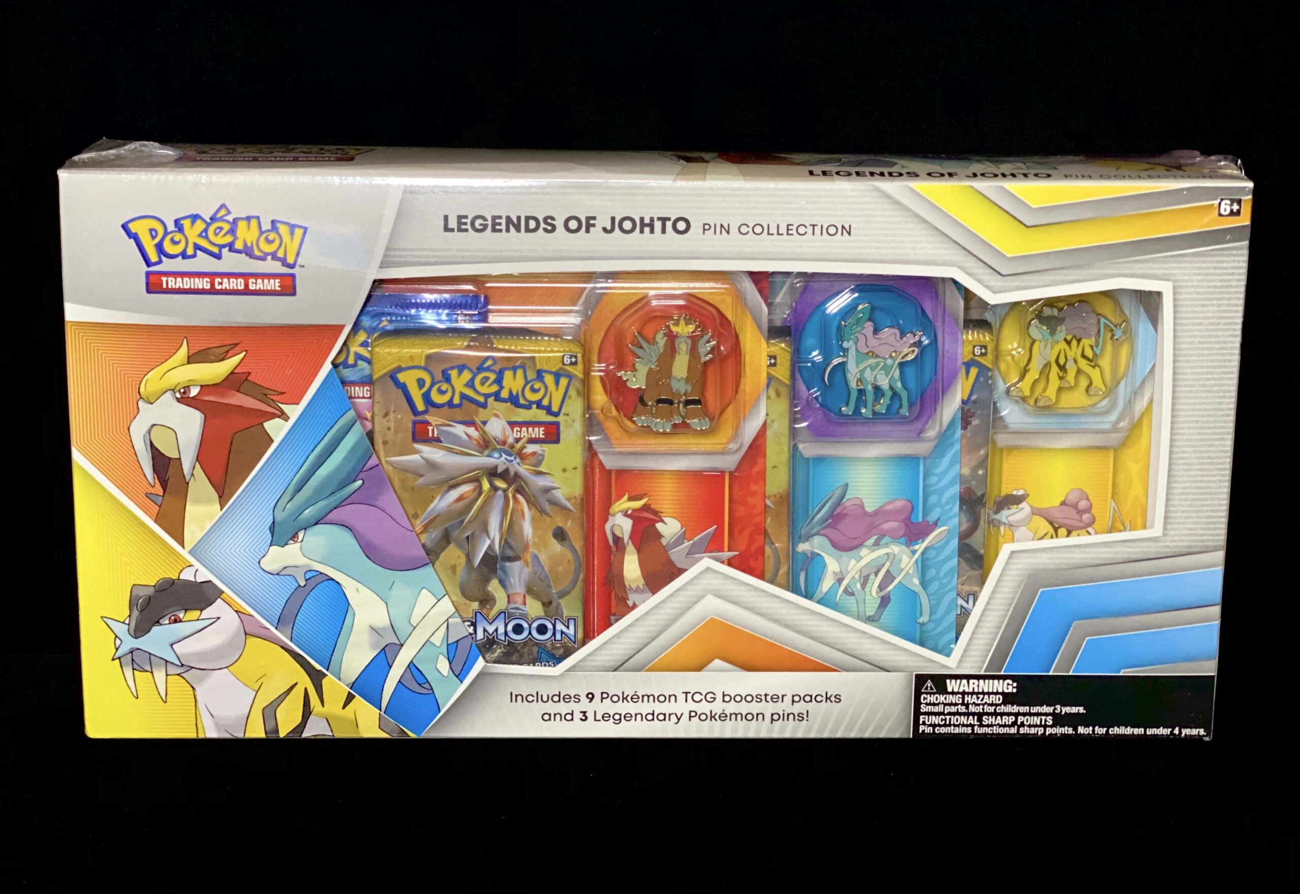 Pokemon Legends of Johto offers Pin Collection