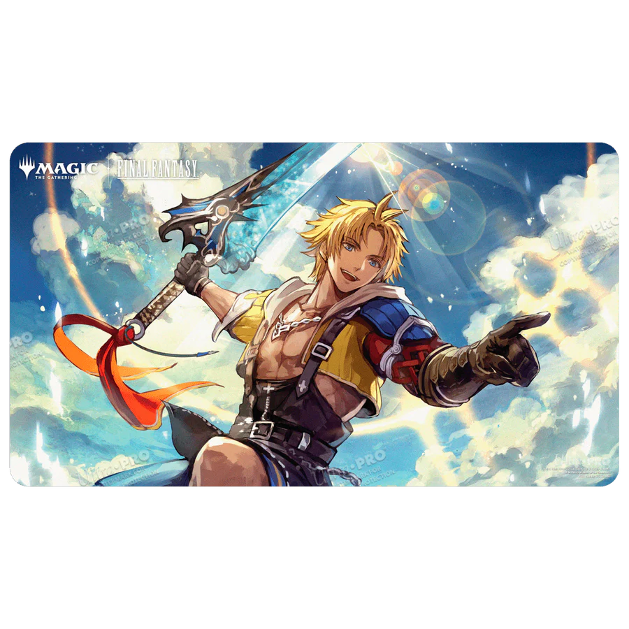 Magic: The Gathering®—FINAL FANTASY™ Tidus, Yunas Guardian (Commander) Playmat