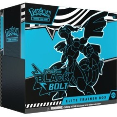 Pokemon Scarlet and Violet 10.5 Black Bolt Elite Trainer