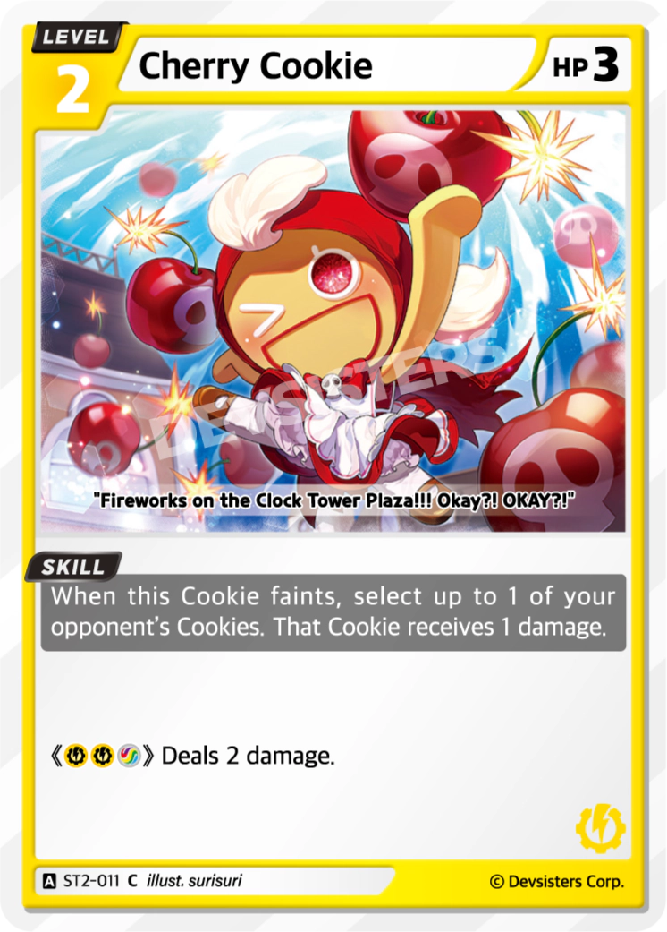 Cherry Cookie - ST2-011 - C