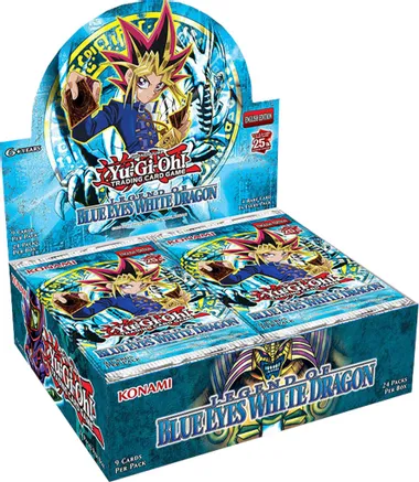 Yu-Gi-Oh!: Legend of Blue-Eyes White Dragon Booster Box  (25th Anniversary Reprint)