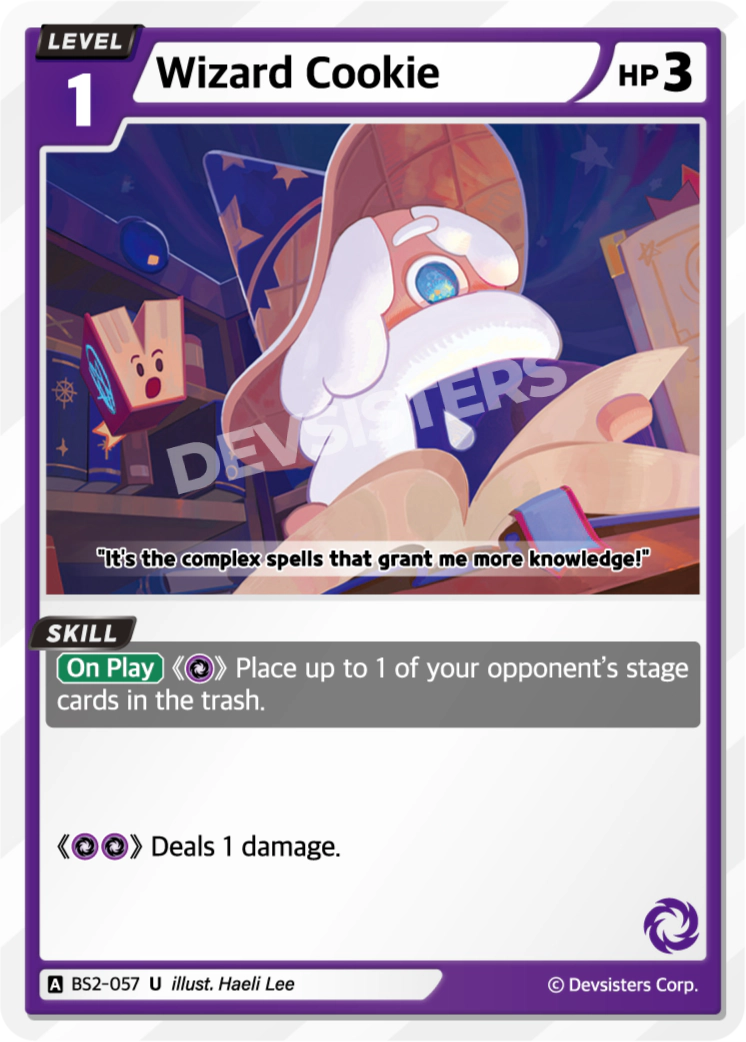Wizard Cookie - BS2-057 - U