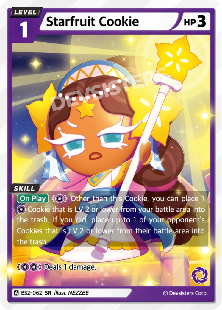 Starfruit Cookie - BS2-062 - SR