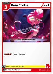 Rose Cookie - BS1-015 - U