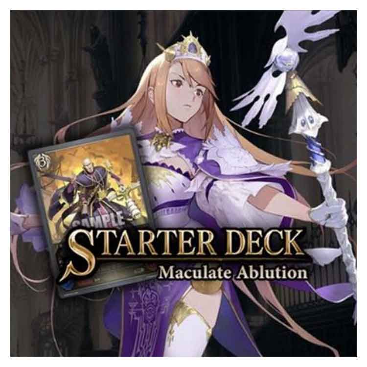 Shadowverse Evolve Starter Deck #6 Maculate Ablution