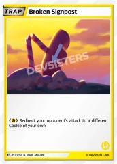 Broken Signpost - BS1-050 - U