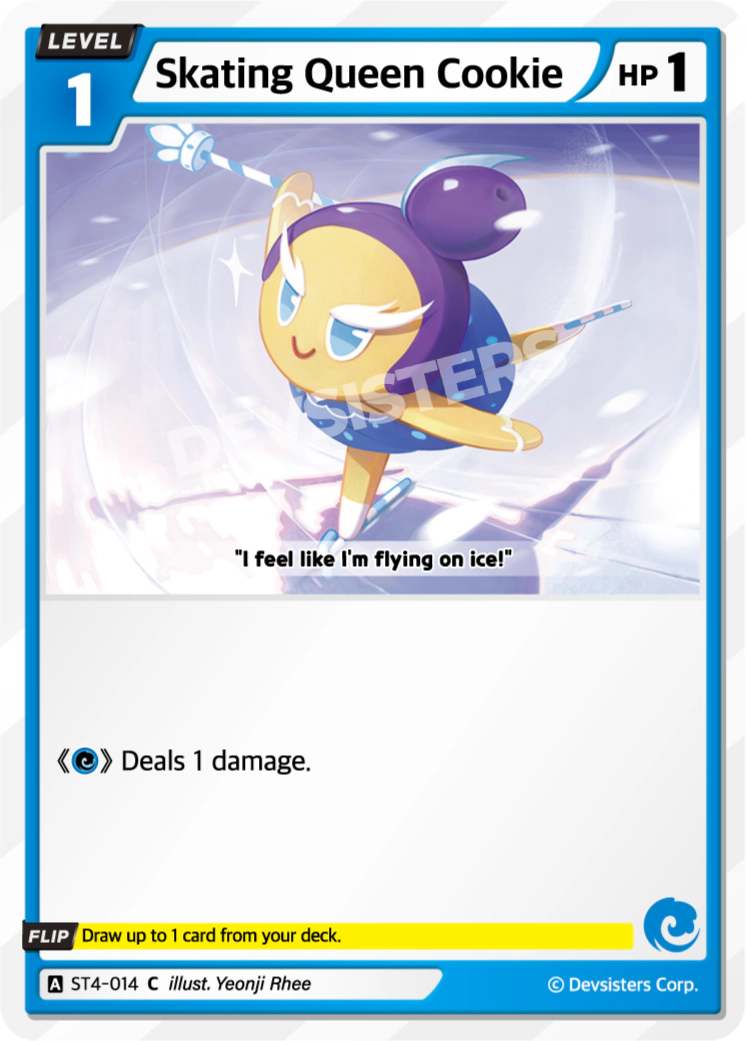 Skating Queen Cookie - ST4-014 - C