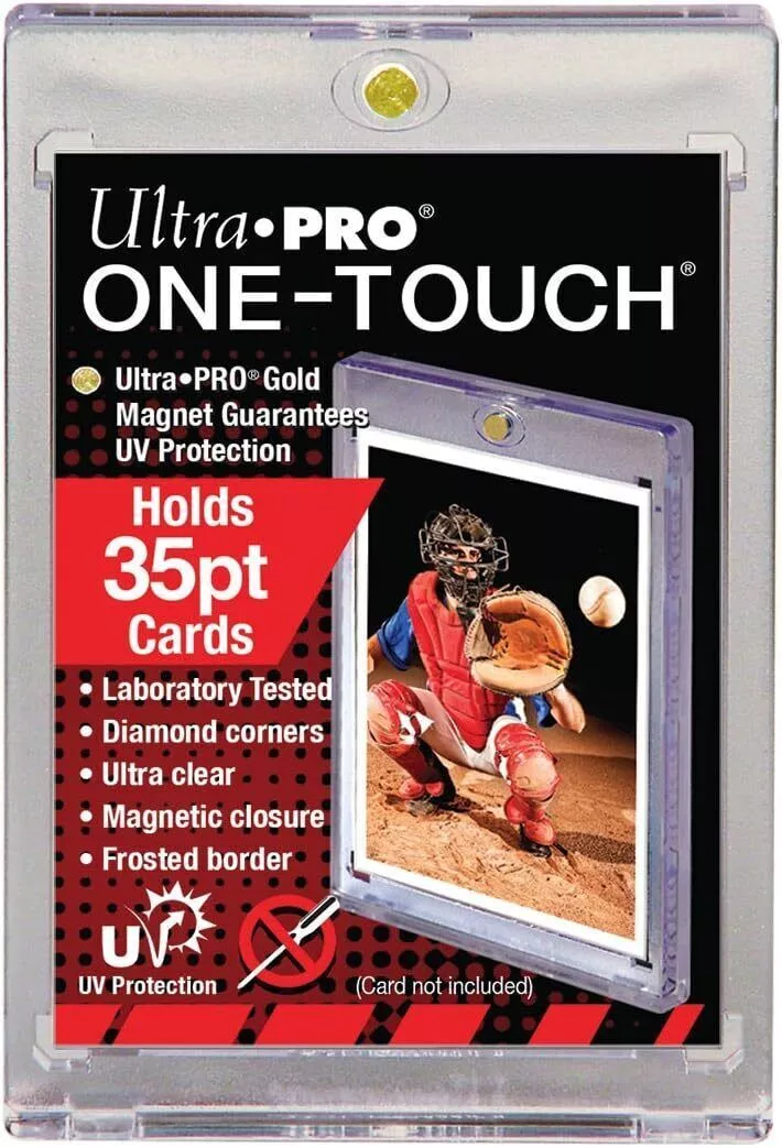 Ultra PRO 35pt One Touch Magnetic Trading Card Holder UV Protection