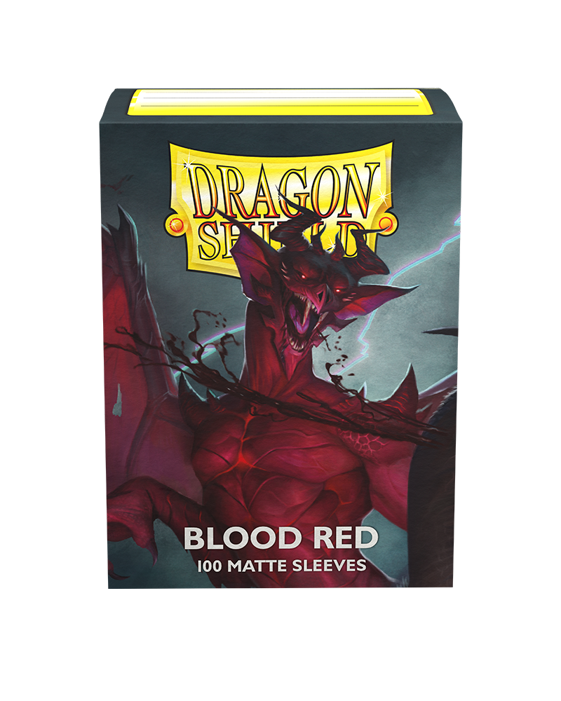 Dragon Shield: Standard Matte Blood Red