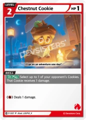 Chestnut Cookie - P-007 - P
