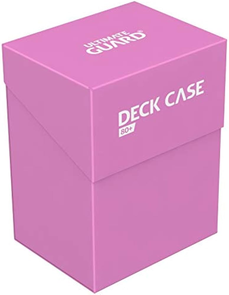 Ultimate Guard Deck Case 80+ - Pink