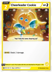 Cheerleader Cookie - ST2-012 - C
