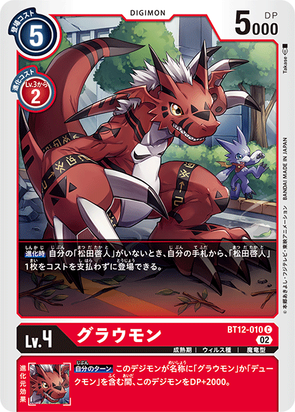 BT12-010 Growlmon (C)