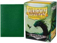 Dragon Shield Sleeves: Matte Emerald (Box Of 100)