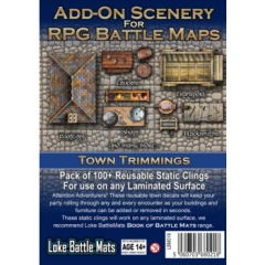 Loke Battle Mats: Add-on Scenery for RPG Battle Maps; Town Trimmings