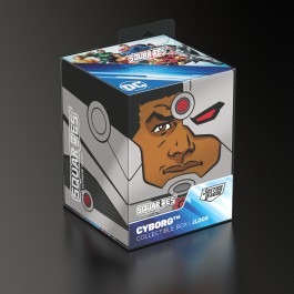 Squaroes: 100+ Deckbox -DC Comics Justice League - Cyborg