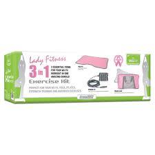 Lady Fitness 3 in 1 Exercise Kit