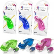 Wii Nunchuk Controller Rock Candy Green