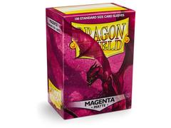 Dragon Shield Sleeves: Standard Magenta Matte (Box of 100)