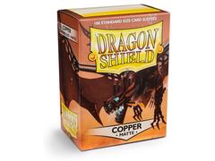 Dragon Shield Sleeves: Matte Copper (Box Of 100)