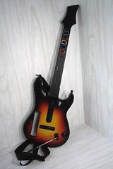 Guitar Hero World Tour Wireless Guitar - Wii - Redoctane Sunburst 95455.805