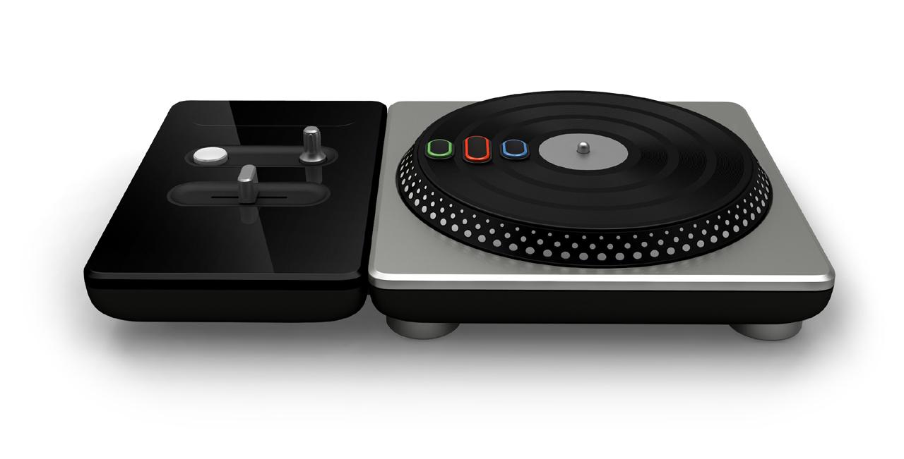 DJ Hero 2 Turntable Wii