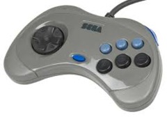 Sega Saturn Japanese Gray Controller