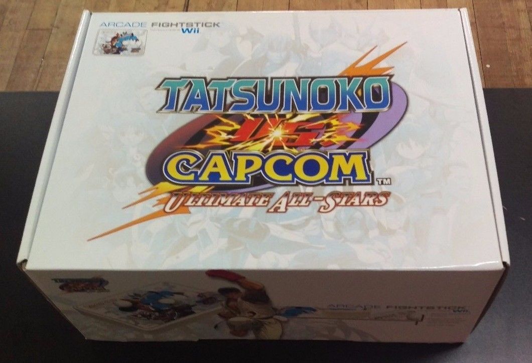 Wii Tatsunoko Vs. Capcom Arcade Fightstick