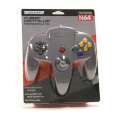 TeknoGame Wired N64 Controller Gray