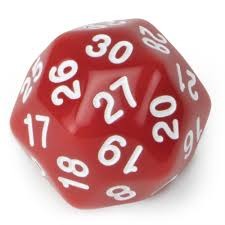 25mm D30 Red Translucent