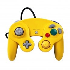 Wired Controller for Wii/ GameCube Yellow/Purple