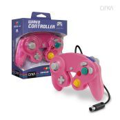Wired Controller for Wii/ GameCube (Bubblegum Pink) - CirKa